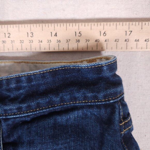 Agave Denimsmith Maverick Classic Straight Blue Jeans Mens Size 36 Button Fly - Picture 3 of 16